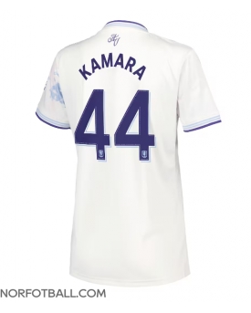 Billige Fotballdrakt Aston Villa Boubacar Kamara #44 Replika Tredjedrakt Dame 2025-26 Kortermet Billige Fotballdrakt Aston Villa Boubacar Kamara #44 Replika Tredjedrakt Dame 2025-26 Kortermet